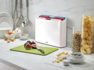 Joseph Joseph Folio M 4 Szt Wielokolorowe Deski Do Krojenia Plastikowe Ze Stojakiem - Deski do krojenia - miniaturka - grafika 10