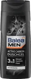Balea Men Active Carbon 3w1 Żel pod Prysznic Cedr - Żele pod prysznic dla mężczyzn - miniaturka - grafika 3