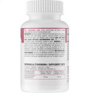 OstroVit Hyaluronic Acid 90tabs - Ochrona stawów OstroVit Hyaluronic Acid 90tabs - Ochrona stawów - miniaturka - grafika 4