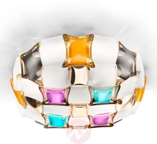 Slamp Mida lampa sufitowa 67 cm kolorowa/biała - Lampy sufitowe - miniaturka - grafika 2