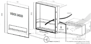 Vidos WIDEODOMOFON ZINTEGROWANY ZE SKRZYNKĄ NA LISTY S1401D-SKM S1401D-SKM - Wideodomofony Vidos WIDEODOMOFON ZINTEGROWANY ZE SKRZYNKĄ NA LISTY S1401D-SKM S1401D-SKM - Wideodomofony - miniaturka - grafika 5
