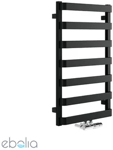 Excellent Grzejnik łazienkowy Meteor 85 czarny mat GREX.ME85.BL - Grzejniki łazienkowe - miniaturka - grafika 3