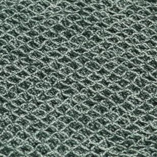 vidaXL Bawełniana narzuta, 160 x 210 cm, ciemnozielona - Narzuty - miniaturka - grafika 2