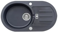 Zlewozmywaki - AXIS MALIBU 30 | Jasna czerń - miniaturka - grafika 1