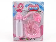 Akcesoria dla lalek - ADAR Zestaw do karmienia dla lalki 464018 - miniaturka - grafika 1