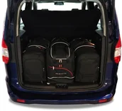 Torby podróżne - KJUST Torby do bagażnika FORD TOURNEO COURIER 2014+ zestaw 4 szt. 7015036KJU - miniaturka - grafika 1