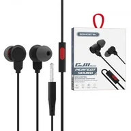 Słuchawki - Somostel SMS-CJ11 czarne - miniaturka - grafika 1