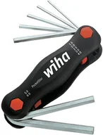 Klucze i nasadki - Wiha Zestaw kluczy imbusowych 7 szt 351PK7 wewnętrzny sześciokąt Wiha 23035 351PK7 - miniaturka - grafika 1