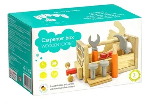 Lucy & Leo Skrzyneczka z narzędziami 2w1 - stolik majsterkowicza LL182 - Mały majsterkowicz - miniaturka - grafika 2