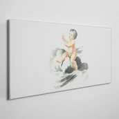 Obrazy i zdjęcia - PL Coloray Obraz Canvas Rysunek Anioł Dziecko 100x50cm - miniaturka - grafika 1