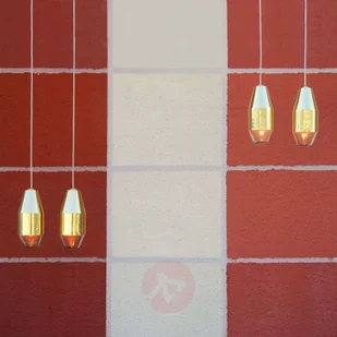 Kundalini Yuma lampa wisząca polerowany mosiądz - Lampy sufitowe - miniaturka - grafika 3