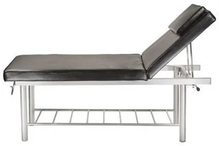 Beauty System Łóżko do masażu BW-218 czarne BW-218/BLACK - Stoły i łóżka do masażu - miniaturka - grafika 4
