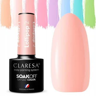 Hit Claresa pastelowe Lakiery Hybrydowe Lollipop 2 - Lakiery hybrydowe - miniaturka - grafika 2
