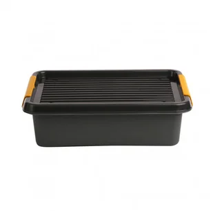 Pojemnik do przechowywania zamykany 300x110x400mm 8,5l ORPLAST SOLIDSTORE BOX szary 1 szt /OR-1512/ ORP030-5 - Pudła i pojemniki do przechowywania - miniaturka - grafika 3