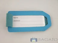 Torby podróżne - Travelite Identyfikator zawieszka do walizki 11 SKÓRA 011 niebieski - miniaturka - grafika 1