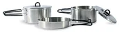 Kuchnia turystyczne i akcesoria - Tatonka Cook Set Regular naczynia do gotowania, przezroczysty 4000 - miniaturka - grafika 1