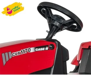 Rolly Toys TRAKTOR CASE Z PRZYCZEPĄ 012411 - Jeździki dla dzieci - miniaturka - grafika 2