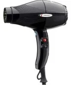 Suszarki do włosów - Gamma Piu Sintech Czarny - miniaturka - grafika 1