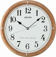 Zegary - Seiko unisex zegary ścienne drewno białe qxr208z - miniaturka - grafika 1