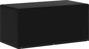 vidaXL Pokrowiec na meble ogrodowe, 6 oczek, 160x80x75 cm - Pokrowce na meble ogrodowe - miniaturka - grafika 6