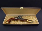 Repliki - broń - Denix SA REPLIKA KAWALERYJSKI PISTOLET FRANCUSKI W PUDEŁKU MODEL 1011+P02 1011+P02 - miniaturka - grafika 1