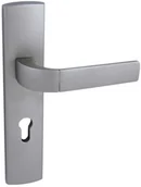 Klamki - Domino Klamka do drzwi Fokus uniwersalna nikiel mat - miniaturka - grafika 1