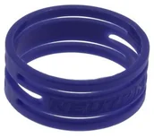 Złącza, przejściówki, adaptery - Neutrik XXR6 pierścień do XLR niebieski - miniaturka - grafika 1