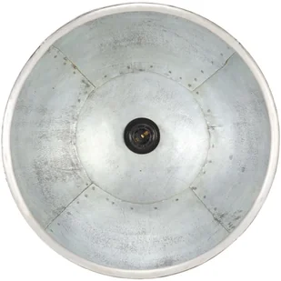 VidaXL Industrialna lampa wisząca, 25 W, srebrna, okrągła, 40 cm, E27 320529 - Lampy sufitowe - miniaturka - grafika 9