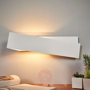 Linea Light Lampa ścienna Zig Zag w kolorze białym 43 cm - Lampy ścienne - miniaturka - grafika 2