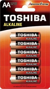 Baterie Toshiba RED ALKALINE LR6GCA BP-6C LR6 PROMOPACK 4+2 - Baterie i akcesoria - miniaturka - grafika 2