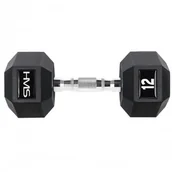 Hantle i ciężarki - HMS HEX PRO 12 KG HANTLA HMS ST 30-8-123 - miniaturka - grafika 1