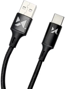 Wozinsky kabel USB - USB Typ C 2,4A 2m czarny(WUC-C2B) - Kable USB Wozinsky kabel USB - USB Typ C 2,4A 2m czarny(WUC-C2B) - Kable USB - miniaturka - grafika 3