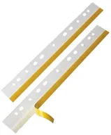 Teczki i skoroszyty - Wpinki do segregatorów samoprzylepne ścięte brzegi op 100 sztuk - miniaturka - grafika 1