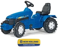 Jeździki dla dzieci - Rolly Toys Traktor NEW HOLLAND 036219 - miniaturka - grafika 1