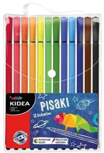 Derform Pisaki Kidea 12 kolorów - Przybory szkolne - miniaturka - grafika 4
