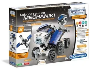 Clementoni Laboratorium mechaniki Pojazdy kosmiczne 50519 - Zabawki konstrukcyjne - miniaturka - grafika 2