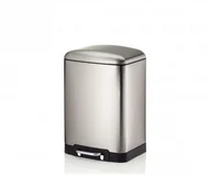 Kosze na śmieci - Kela STALOWY KOSZ NA ŚMIECI 12 L STAL SATYNOWA DAVINO FREEFORM KE-10902 - miniaturka - grafika 1