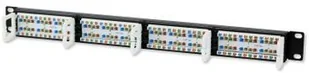 Techly Techly Patch panel 1U UTP 24xR J45 Cat.5e czarny 022861 - Pozostałe akcesoria sieciowe - miniaturka - grafika 3