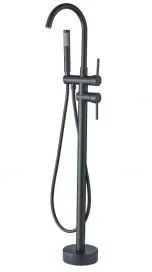 Rea Ortis wolnostoj$886ca czarny mat B0232 - Baterie wannowe i prysznicowe - miniaturka - grafika 2