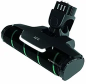 Akcesoria do odkurzaczy - AEG AZE137 Power-Sofolle (dysza podłogowa idealna do twardych podłóg, doskonała siła ssąca, światła przednie LED, drobny pył i cząstki XXL, delikatne czyszczenie, pasuje do QX9, czarna) AZE137 - miniaturka - grafika 1
