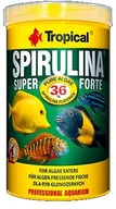 Pokarm dla ryb - Tropical Super Spirulina Forte 36% pokarm roślinny dla rybek w płatkach 1000ml/200g - miniaturka - grafika 1