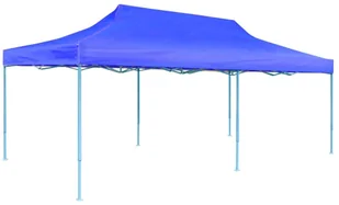 vidaXL vidaXL Namiot imprezowy, rozkładany 3 x 6 m niebieski - Pawilony ogrodowe - miniaturka - grafika 6