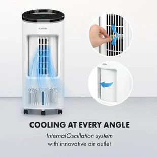 Klarstein IceWind Plus Chłodnica powietrza 65 W timer 330 m/h pilot zdalnego sterowania kolor biały ACO4- - Klimatory Klarstein IceWind Plus Chłodnica powietrza 65 W timer 330 m/h pilot zdalnego sterowania kolor biały ACO4- - Klimatory - miniaturka - grafika 2