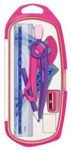 Zestaw KEYROAD geometryczny KEYROAD, duży, zawieszka, mix kolorów KR971488 - Linijki, ekierki - miniaturka - grafika 2