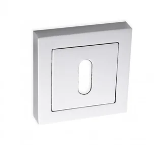 Kuchinox Rozeta kwadratowa POD KLUCZ CHROM LK2 001B - Szyldy i rozety - miniaturka - grafika 2