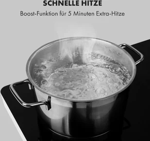 Płyta elektryczna Klarstein CP8-FutureChef-BK - Płyty elektryczne - miniaturka - grafika 4
