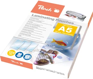 Peach Folia do laminowania A5 154x216mm 125mic 100 Arkuszy 510319 - Folie do laminatora - miniaturka - grafika 2