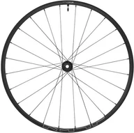 Części rowerowe - Shimano WH-MT601 Front Wheel 29" CL-Disc E-Thru 15mm 100mm, black 24H 2021 Koła MTB przednie - miniaturka - grafika 1