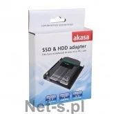 Akcesoria do komputerów stacjonarnych - AKASA Adapter 3.5 na 2.5 do montazu SSD/HDD AK-HDA-03 - miniaturka - grafika 1