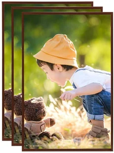 NA vidaXL Ramki zdjęcia 3 szt. ścienne lub stołowe 70x90 cm MDF 332236 - Ramki na zdjęcia - miniaturka - grafika 2